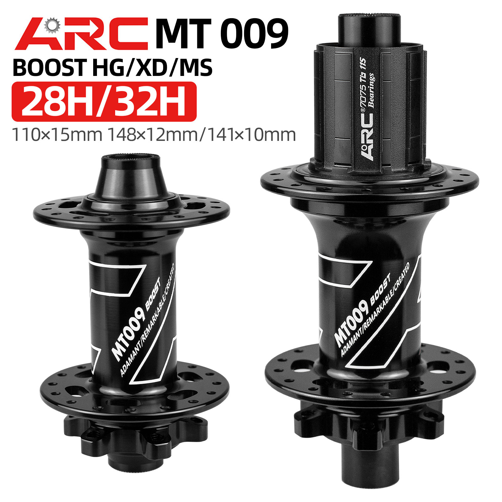 Dynamo Hub Front - ARC MT009 BOOST передняя задняя ступица
