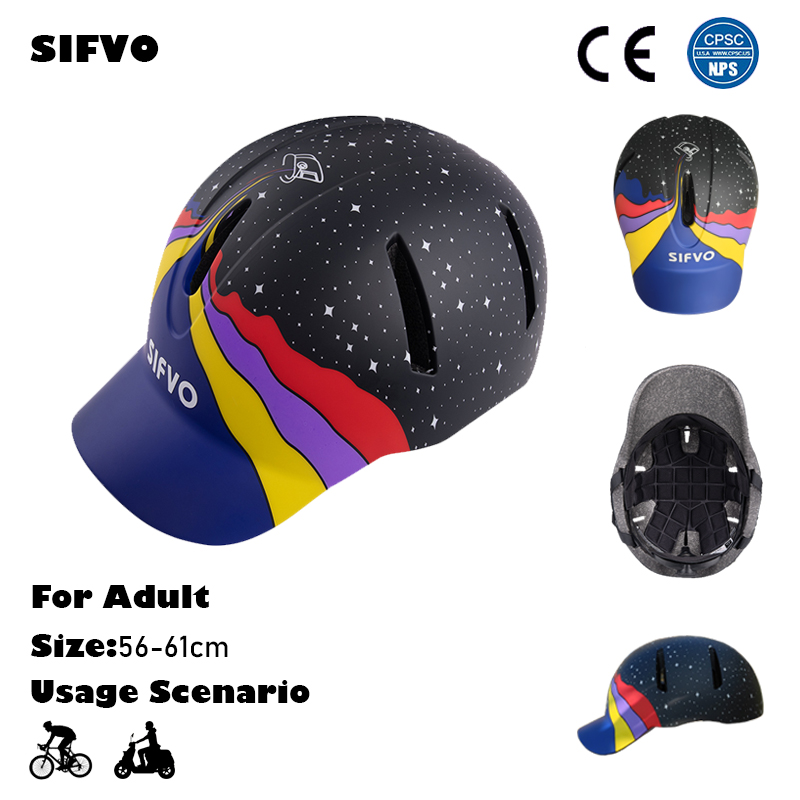 Commute Cycling Helmet - SIFVO стильный велосипедный шлем для взрослых,