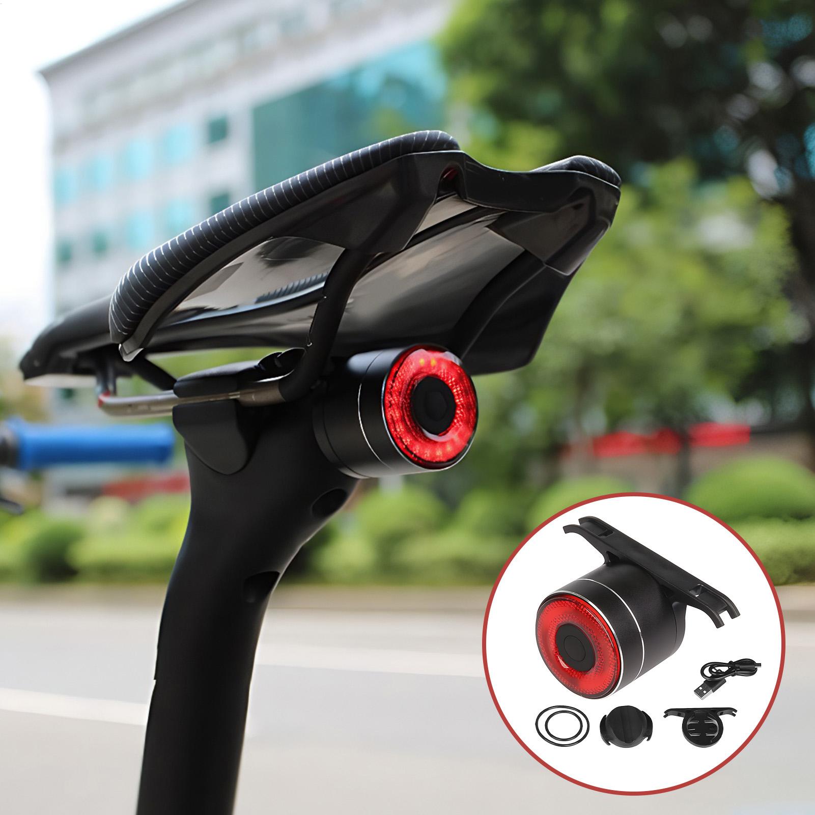Commuting With Road Bike - Велосипедный стоп-сигнал, умный велосипедный задний стоп-сигнал,
