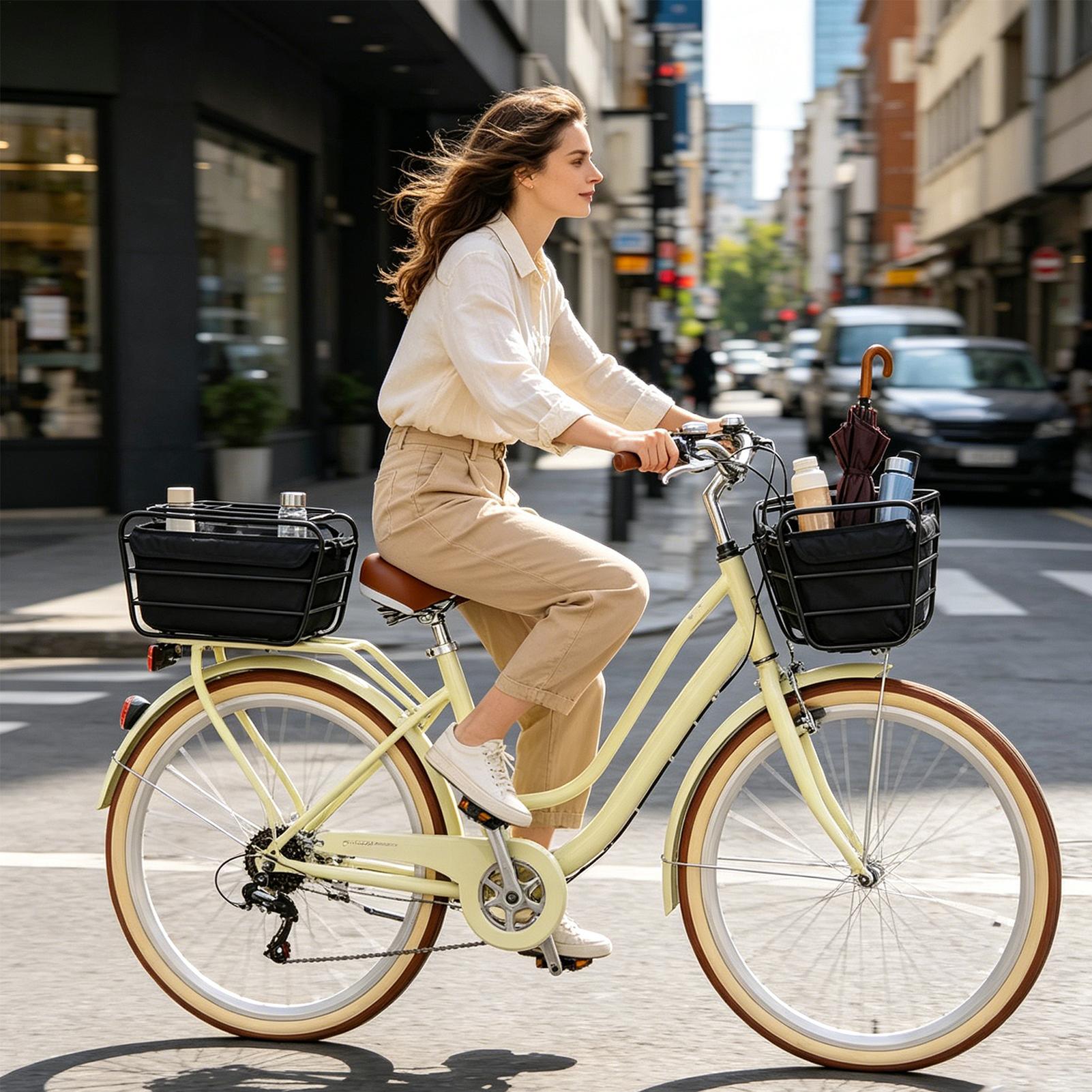 Прочная велосипедная корзина б – обзор и цена Commuting With Road Bike