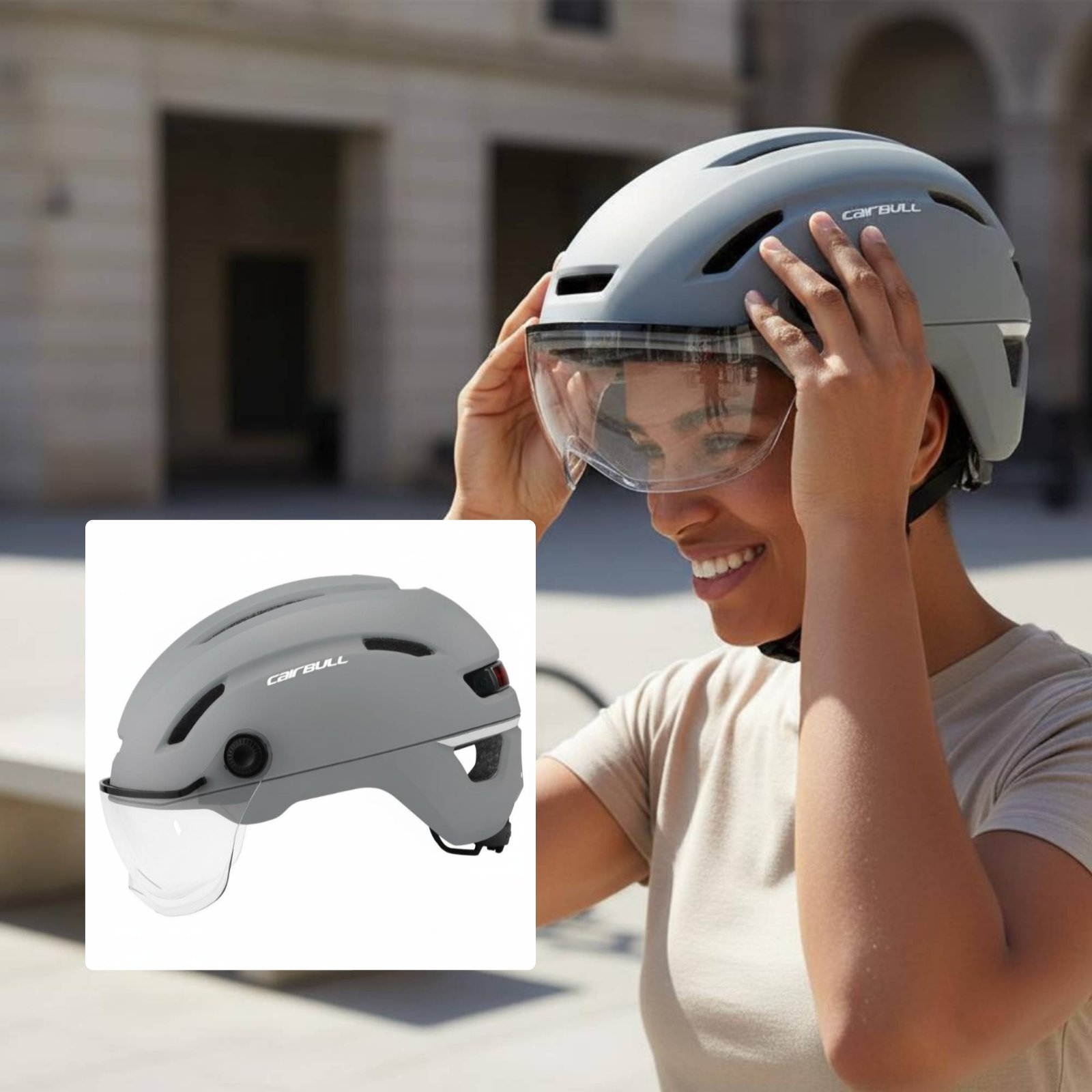 Электрический городской велоси – обзор и цена Commute Cycling Helmet