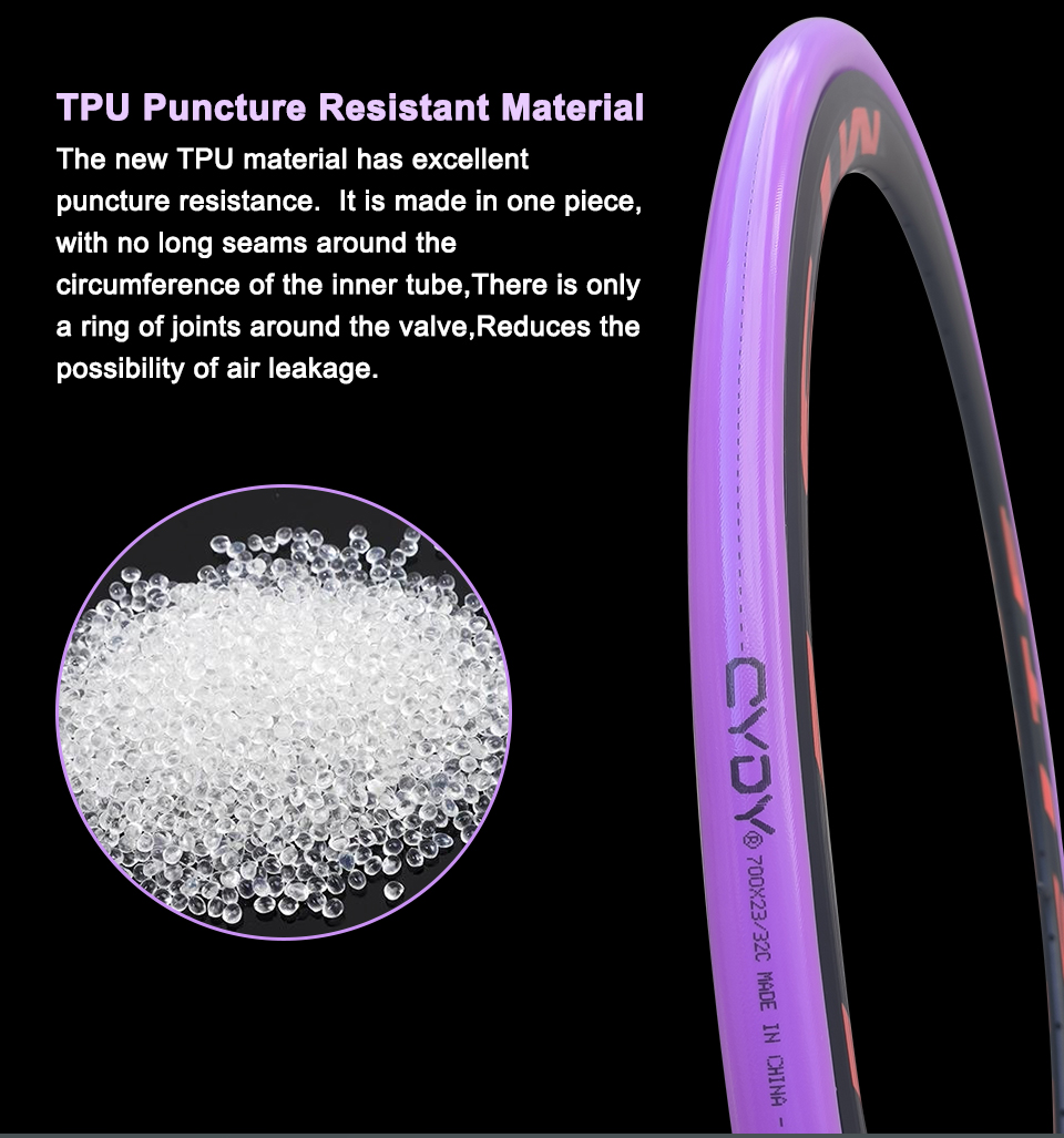 Велосипедная камера CYDY TPU 4 – обзор и цена Inner Tube 700C